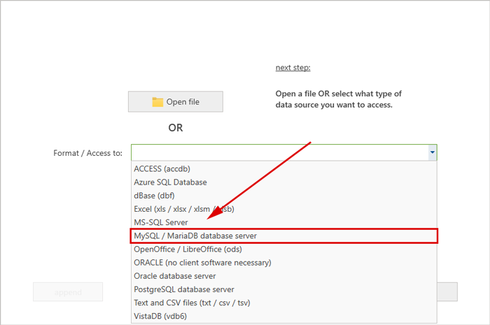 Tabelle hinzufügen, MySQL Add table, MySQL